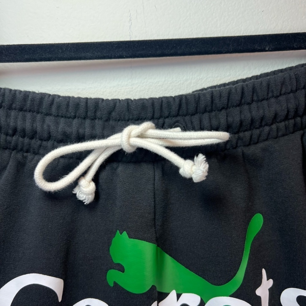 PUMA x Carrots 7" Sweat Shorts Black Casual Athletic Streetwear Mens Size Medium - Picture 4 of 15
